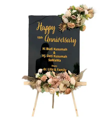 Papan Bunga Akrilik Ampelsari